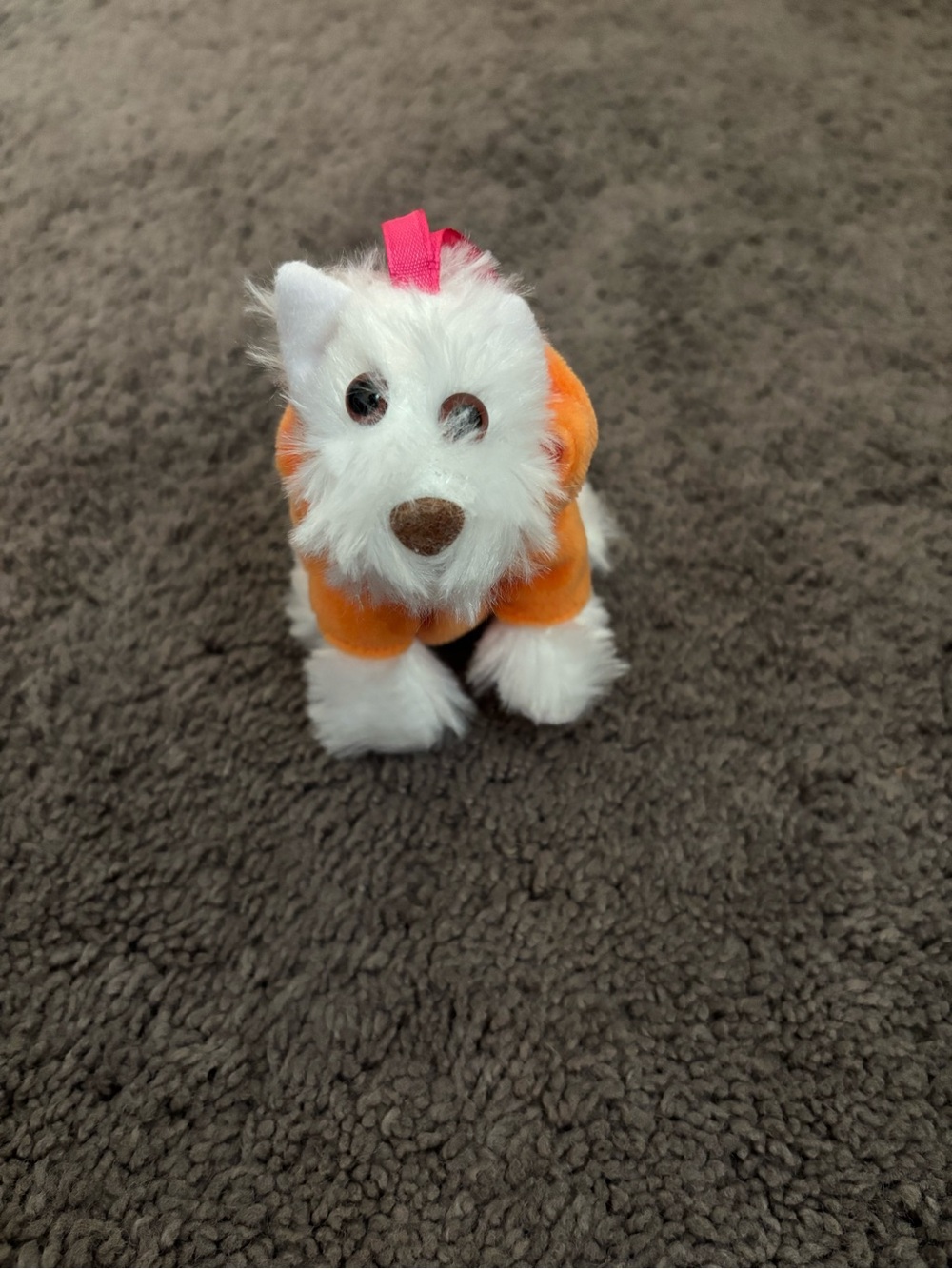 Juicy Couture Dog Plush With Keychain Top